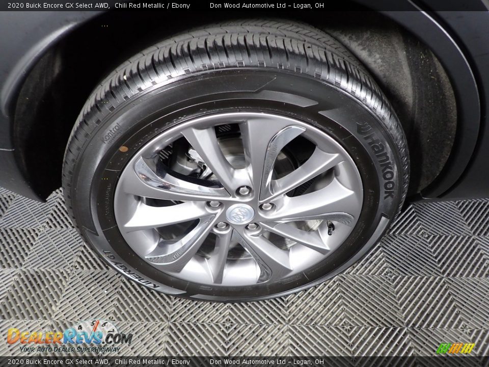 2020 Buick Encore GX Select AWD Chili Red Metallic / Ebony Photo #33