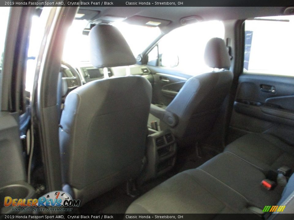 2019 Honda Passport Sport AWD Crystal Black Pearl / Black Photo #23