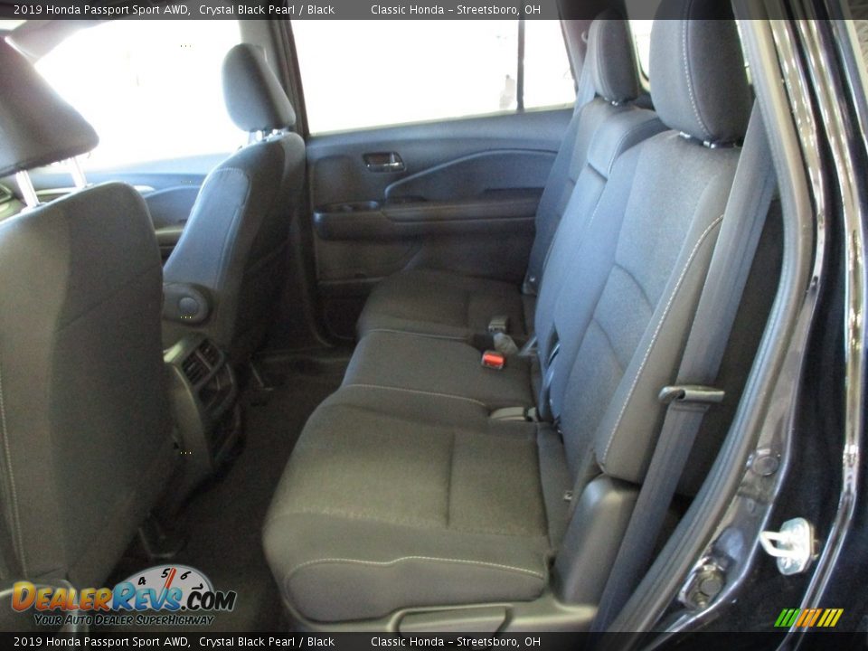 2019 Honda Passport Sport AWD Crystal Black Pearl / Black Photo #24