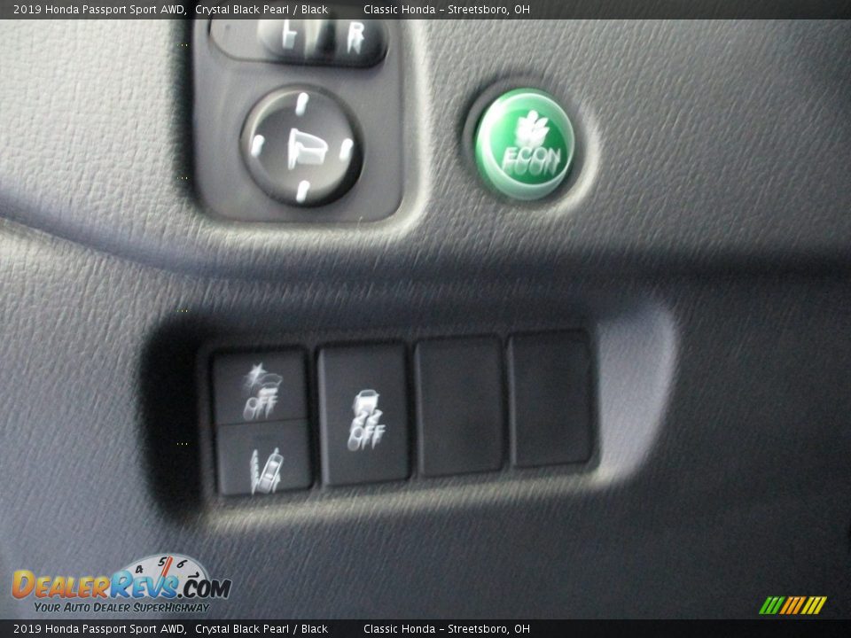 2019 Honda Passport Sport AWD Crystal Black Pearl / Black Photo #28