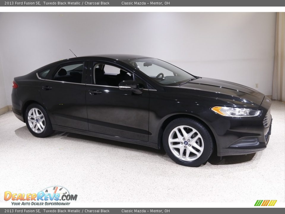 2013 Ford Fusion SE Tuxedo Black Metallic / Charcoal Black Photo #1