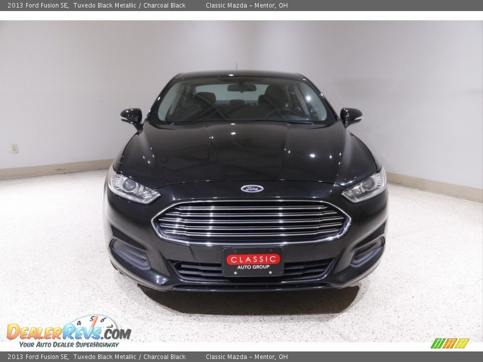 2013 Ford Fusion SE Tuxedo Black Metallic / Charcoal Black Photo #2