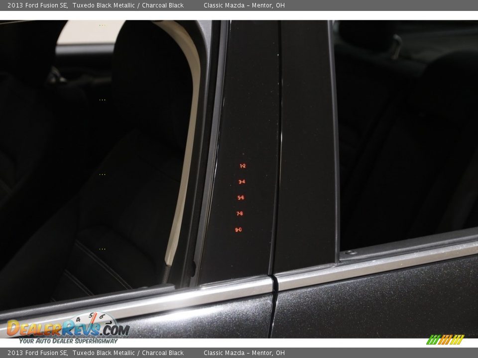 2013 Ford Fusion SE Tuxedo Black Metallic / Charcoal Black Photo #4