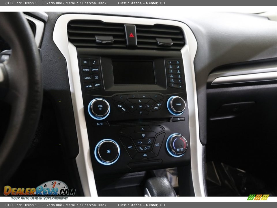 2013 Ford Fusion SE Tuxedo Black Metallic / Charcoal Black Photo #10