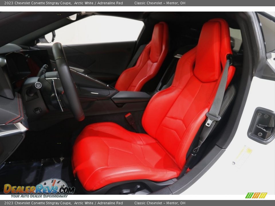 Front Seat of 2023 Chevrolet Corvette Stingray Coupe Photo #6