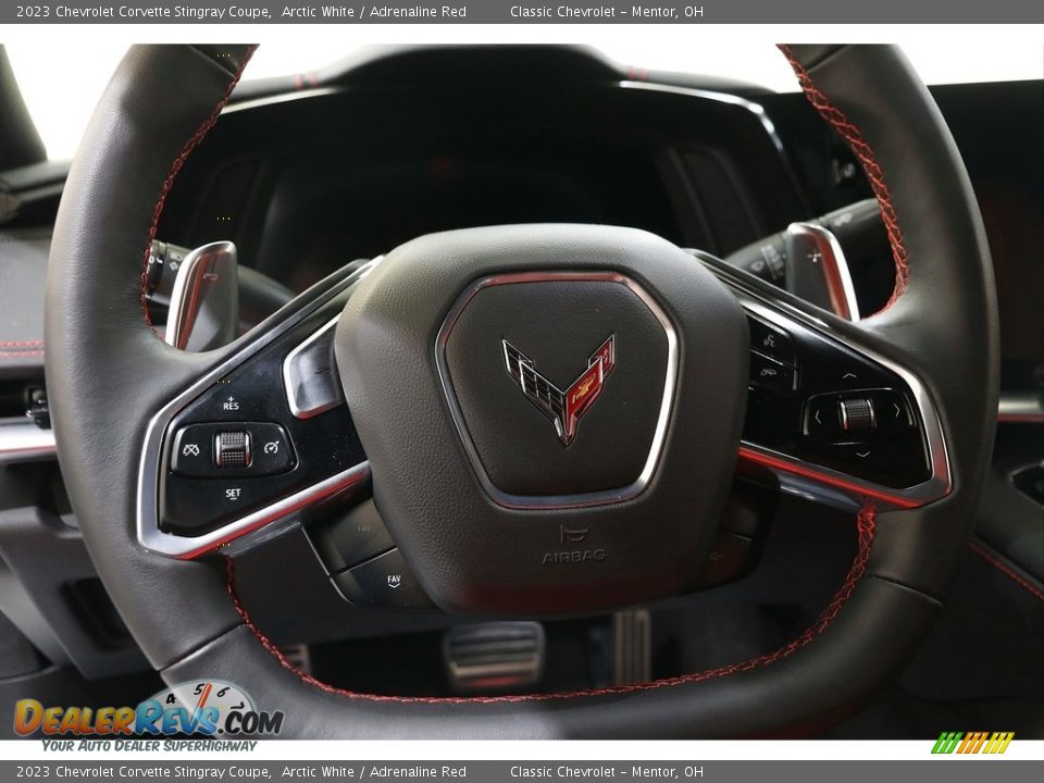 2023 Chevrolet Corvette Stingray Coupe Steering Wheel Photo #8