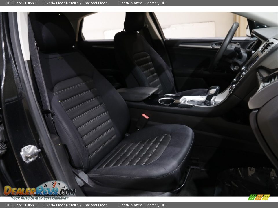 2013 Ford Fusion SE Tuxedo Black Metallic / Charcoal Black Photo #14