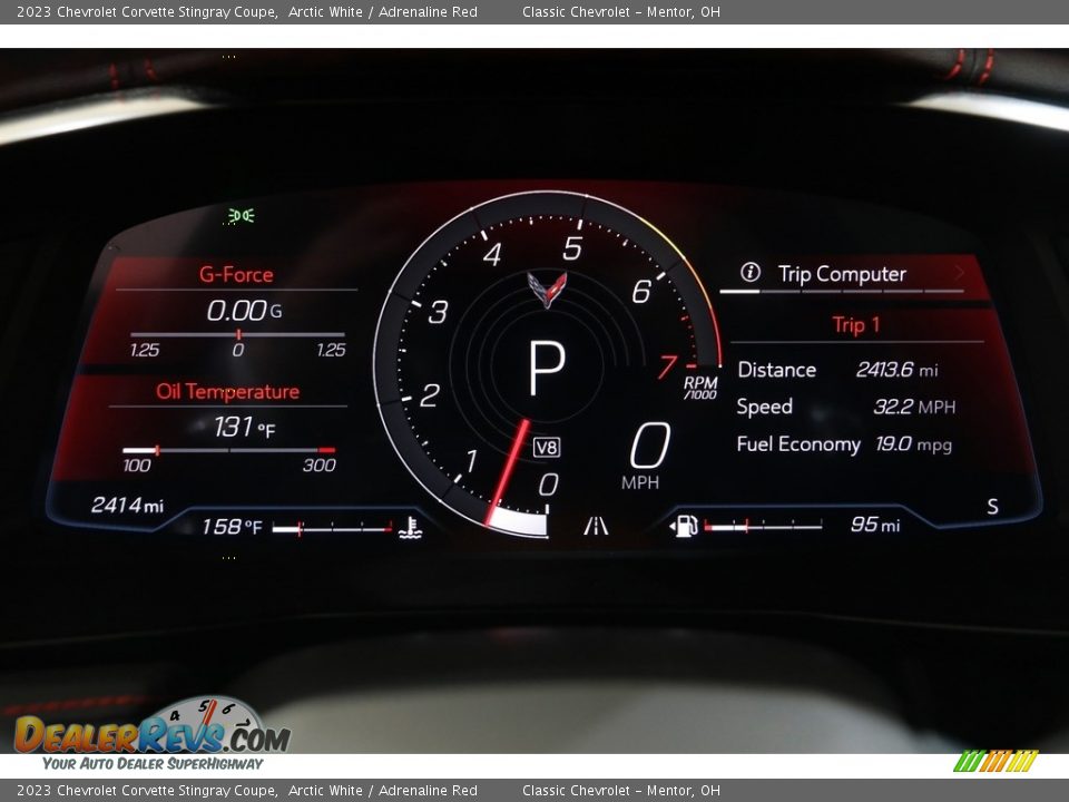 2023 Chevrolet Corvette Stingray Coupe Gauges Photo #9