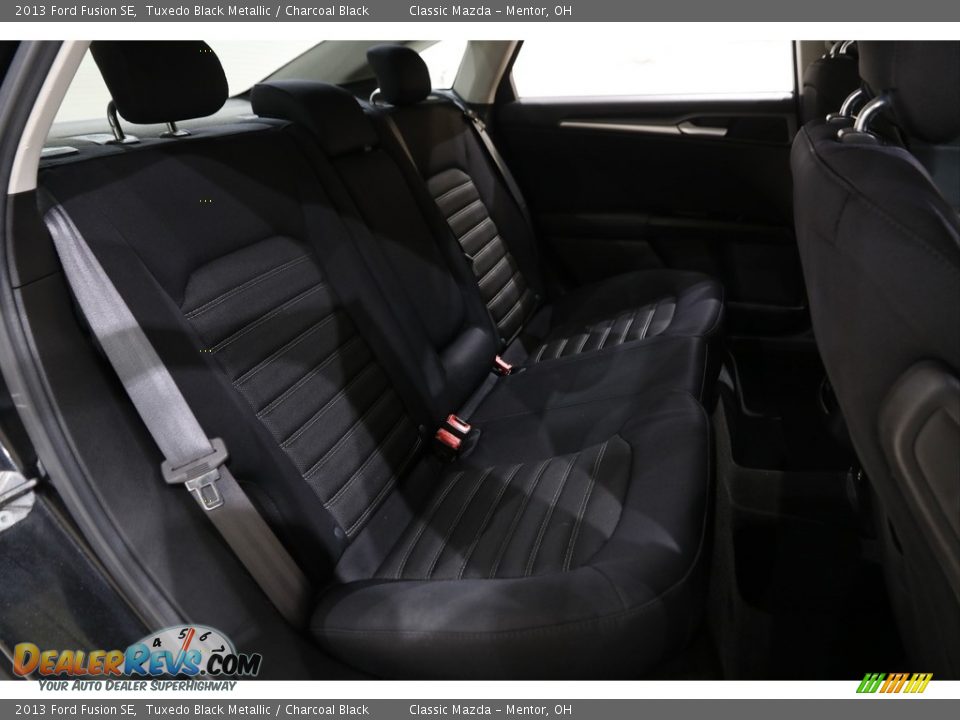 2013 Ford Fusion SE Tuxedo Black Metallic / Charcoal Black Photo #15