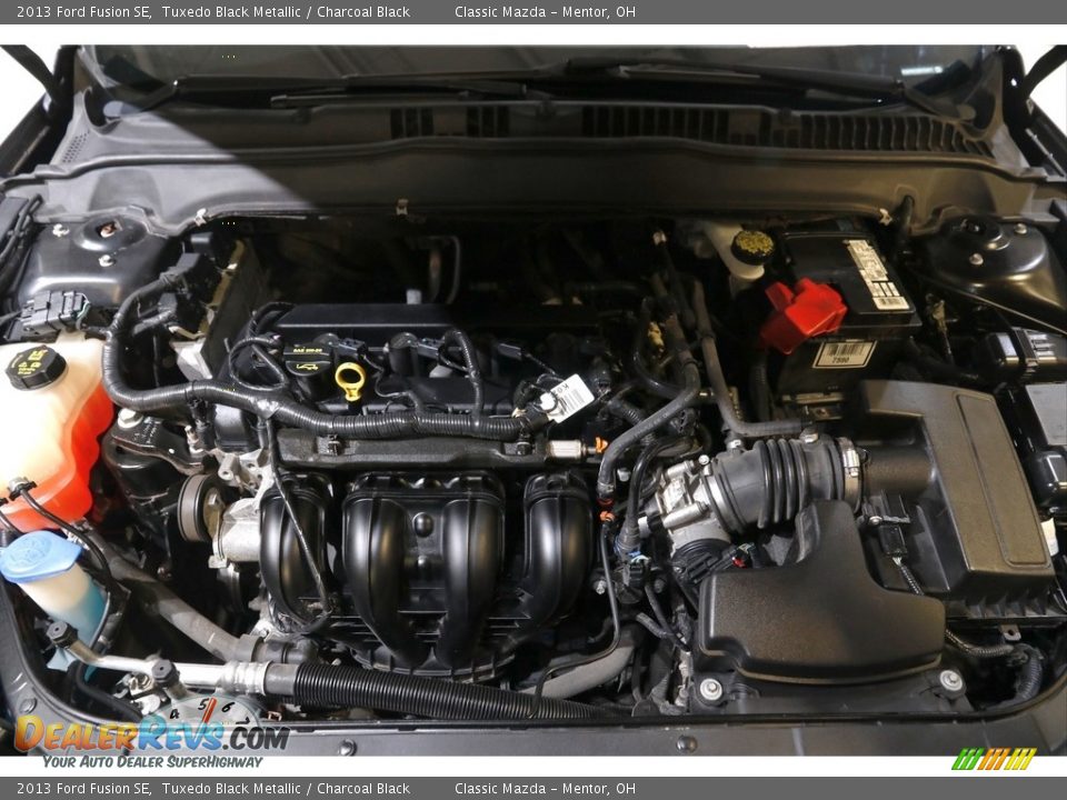 2013 Ford Fusion SE Tuxedo Black Metallic / Charcoal Black Photo #18