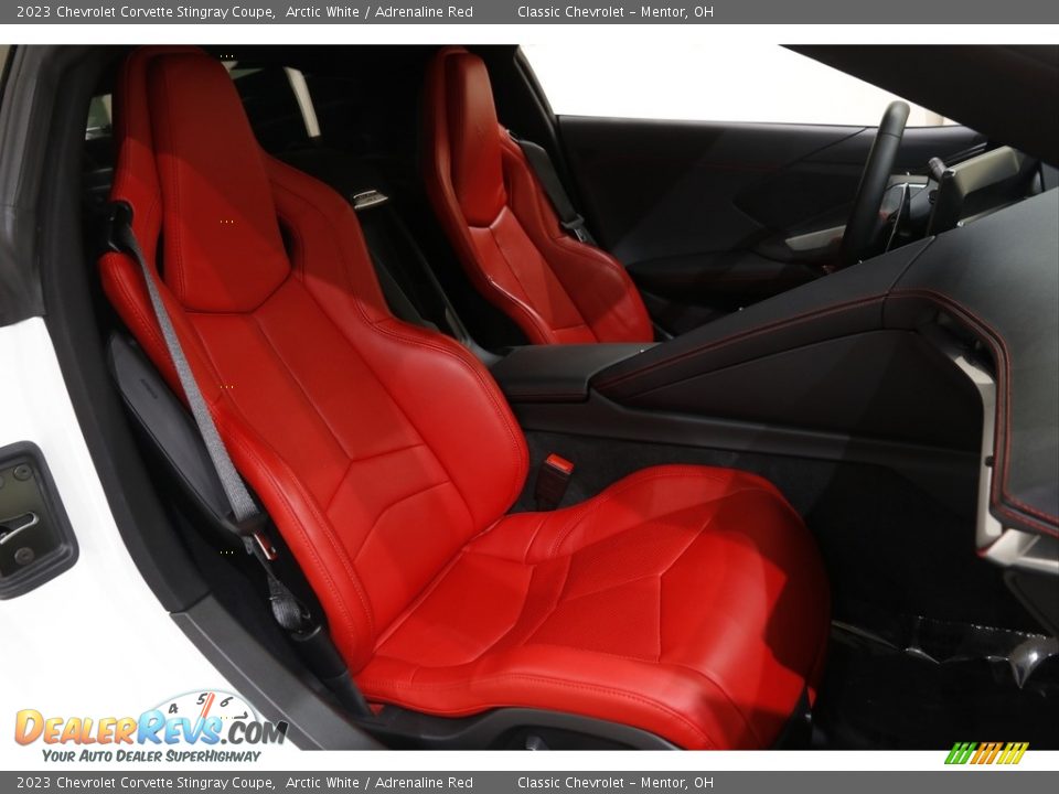 Front Seat of 2023 Chevrolet Corvette Stingray Coupe Photo #22