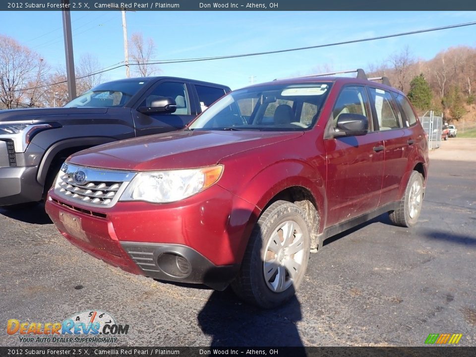 Front 3/4 View of 2012 Subaru Forester 2.5 X Photo #6