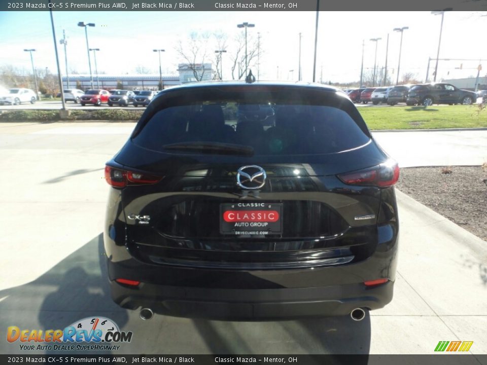 2023 Mazda CX-5 S Premium Plus AWD Jet Black Mica / Black Photo #5
