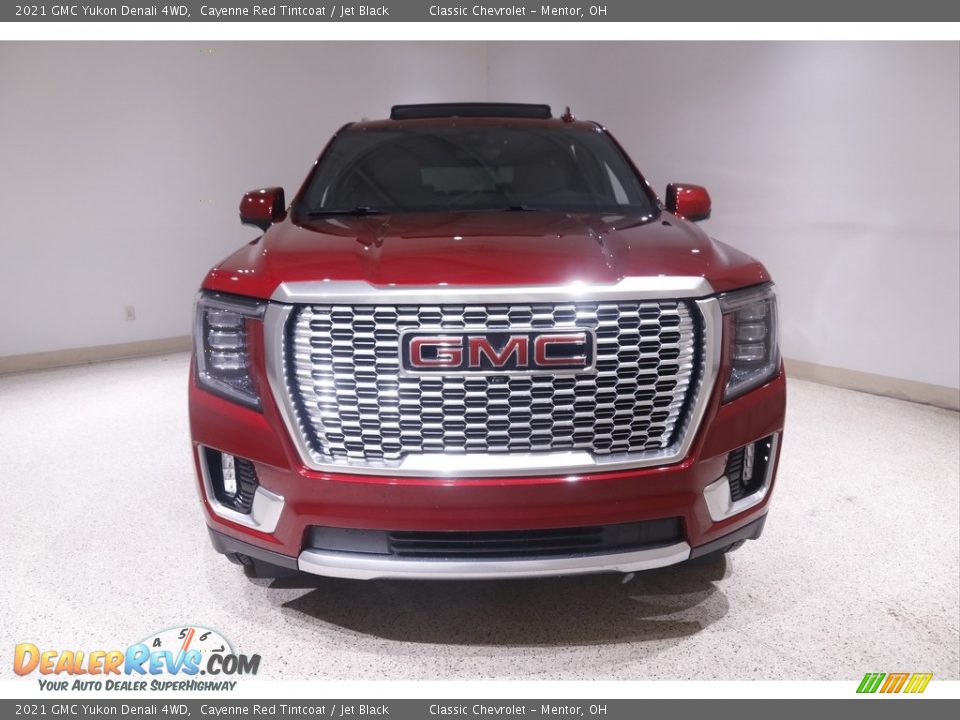 2021 GMC Yukon Denali 4WD Cayenne Red Tintcoat / Jet Black Photo #2