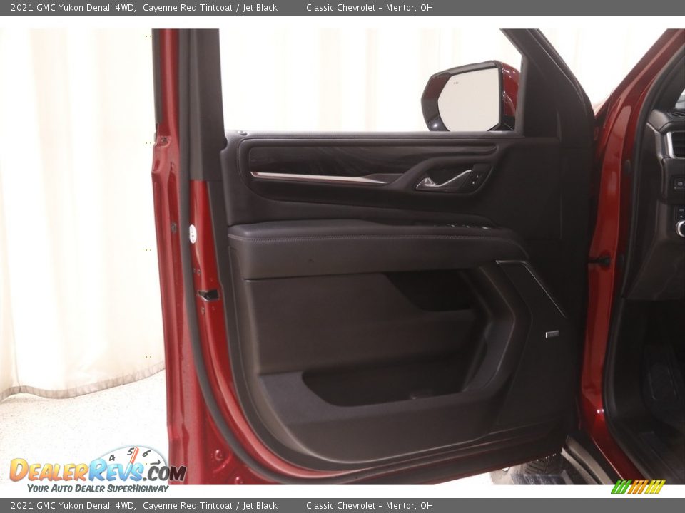 2021 GMC Yukon Denali 4WD Cayenne Red Tintcoat / Jet Black Photo #4