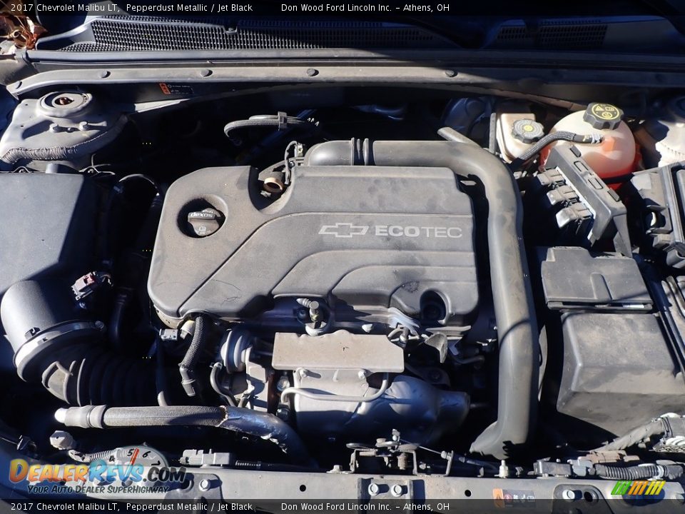 2017 Chevrolet Malibu LT Pepperdust Metallic / Jet Black Photo #5