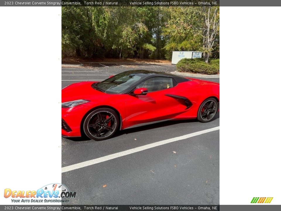 2023 Chevrolet Corvette Stingray Convertible Torch Red / Natural Photo #1