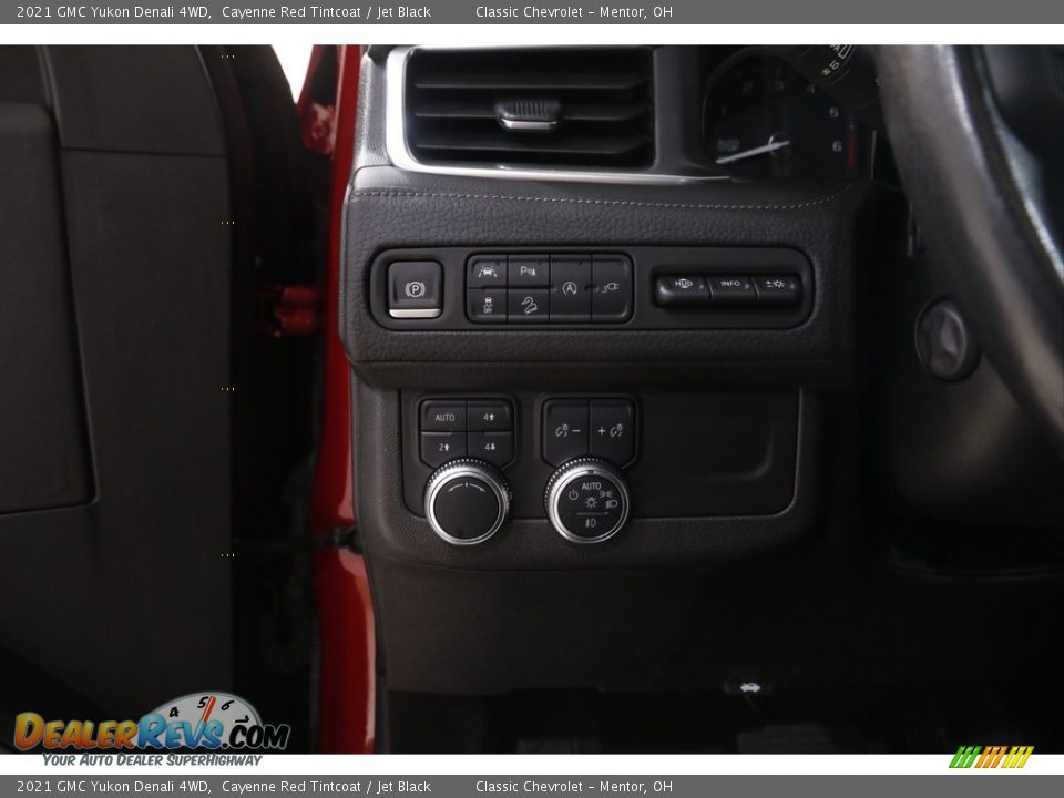 2021 GMC Yukon Denali 4WD Cayenne Red Tintcoat / Jet Black Photo #6