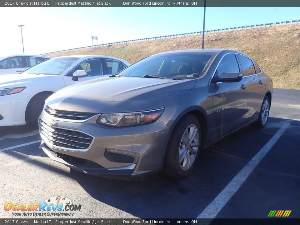 2017 Chevrolet Malibu LT Pepperdust Metallic / Jet Black Photo #6