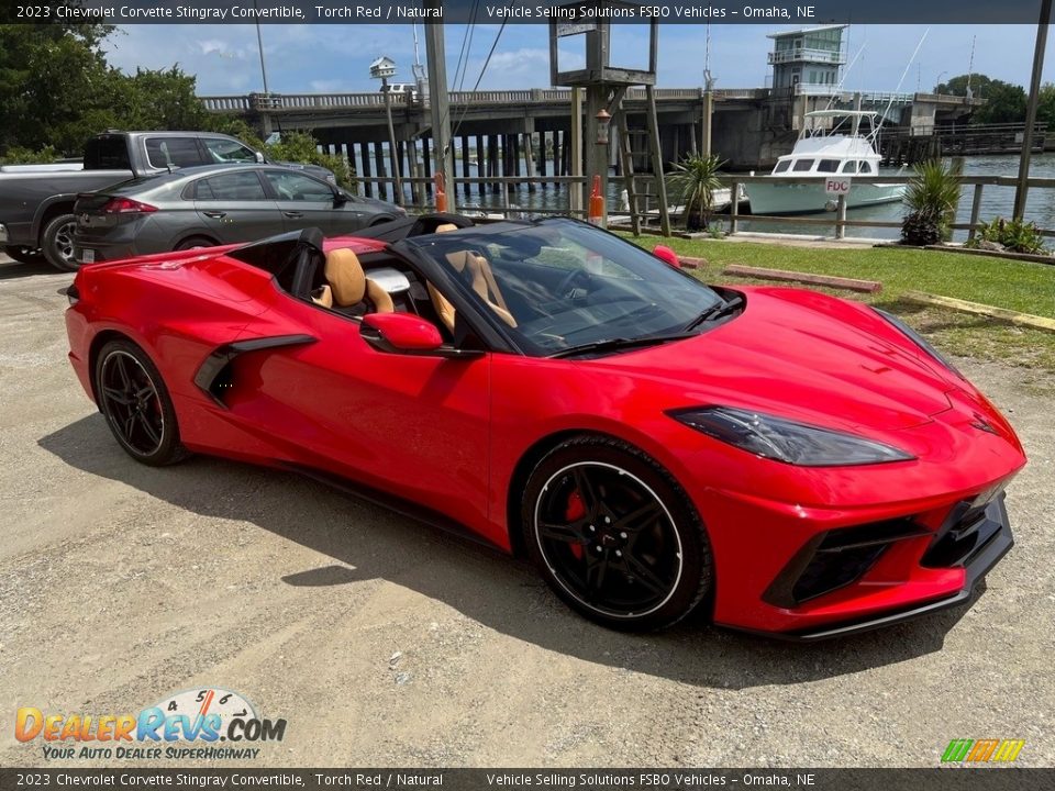 2023 Chevrolet Corvette Stingray Convertible Torch Red / Natural Photo #2