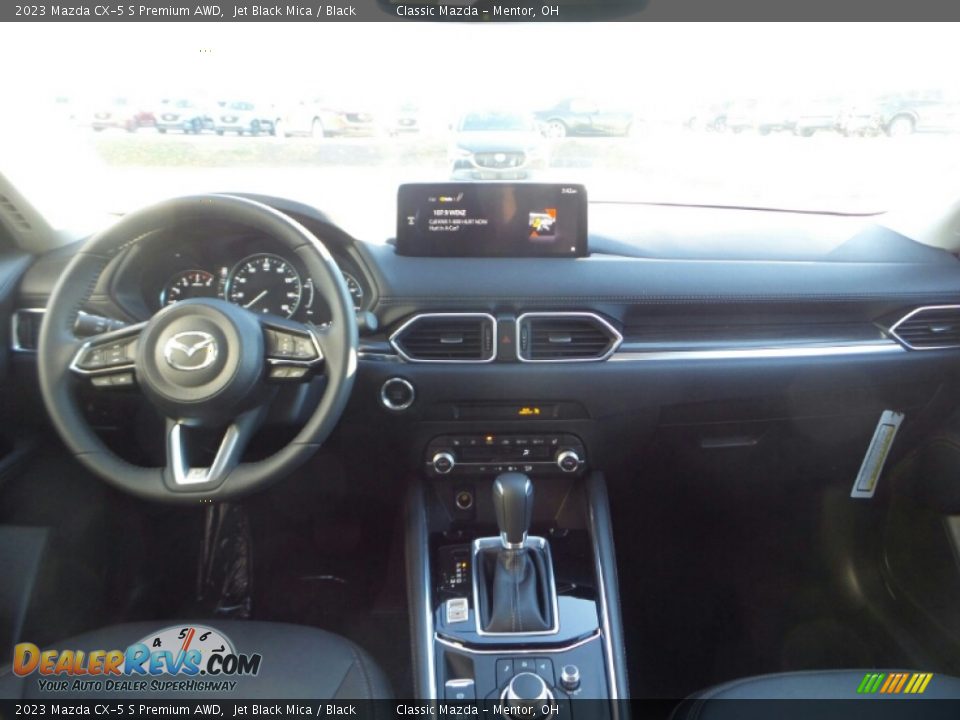 2023 Mazda CX-5 S Premium AWD Jet Black Mica / Black Photo #3