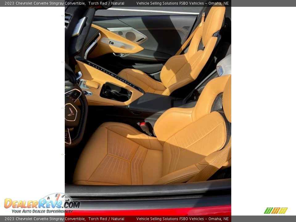 2023 Chevrolet Corvette Stingray Convertible Torch Red / Natural Photo #3