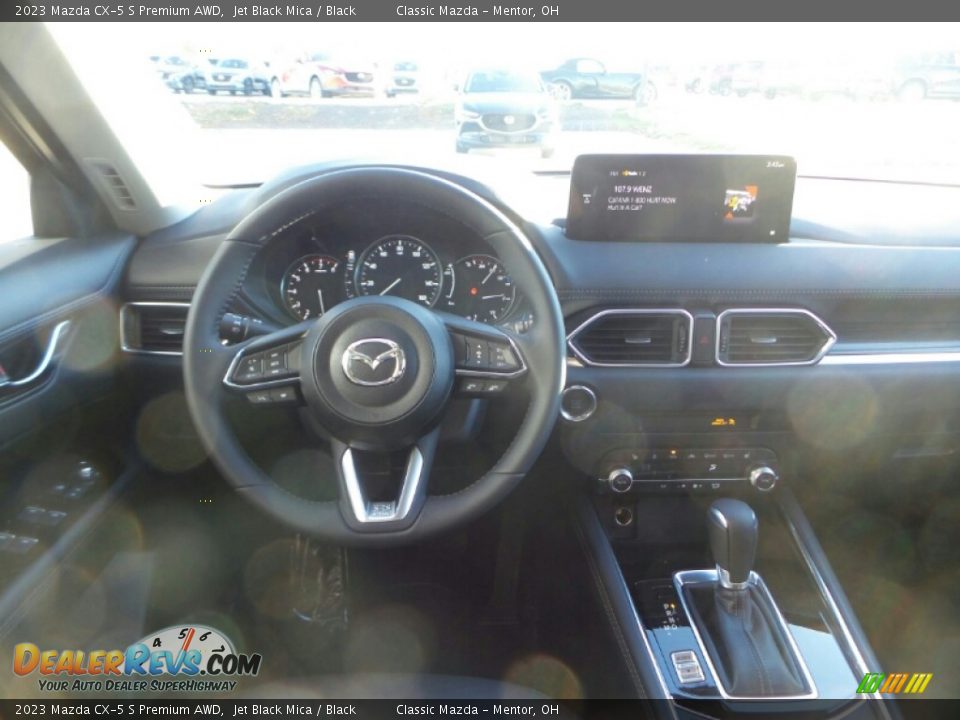 2023 Mazda CX-5 S Premium AWD Jet Black Mica / Black Photo #4