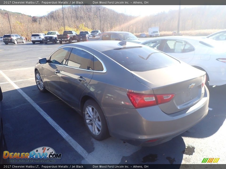 2017 Chevrolet Malibu LT Pepperdust Metallic / Jet Black Photo #8