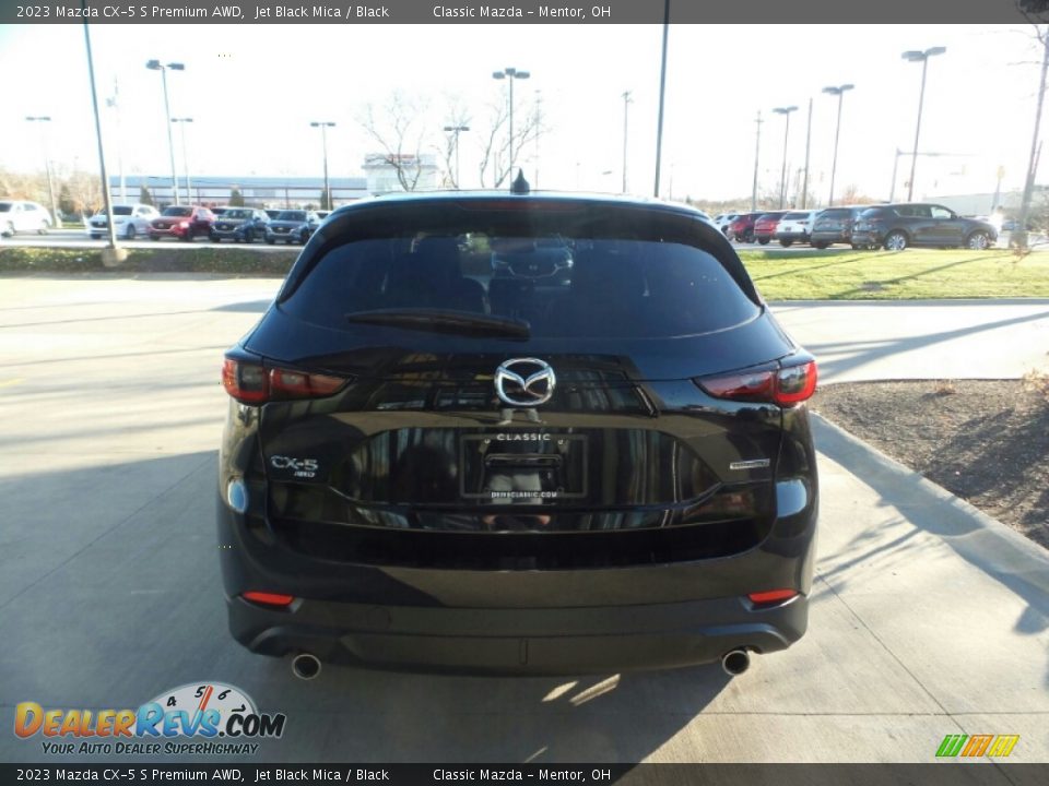 2023 Mazda CX-5 S Premium AWD Jet Black Mica / Black Photo #5