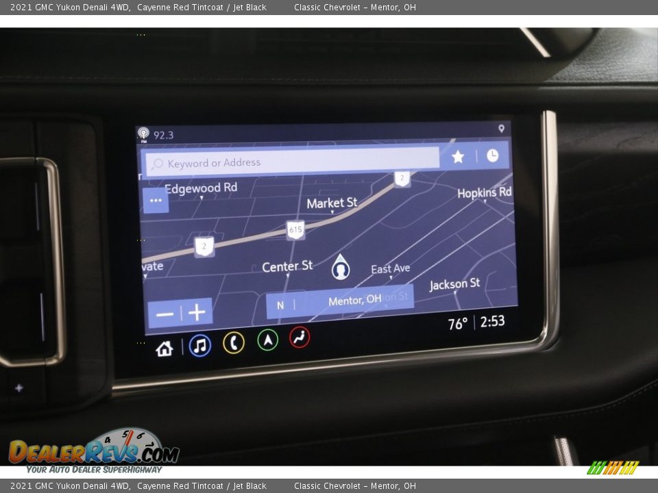 2021 GMC Yukon Denali 4WD Cayenne Red Tintcoat / Jet Black Photo #13