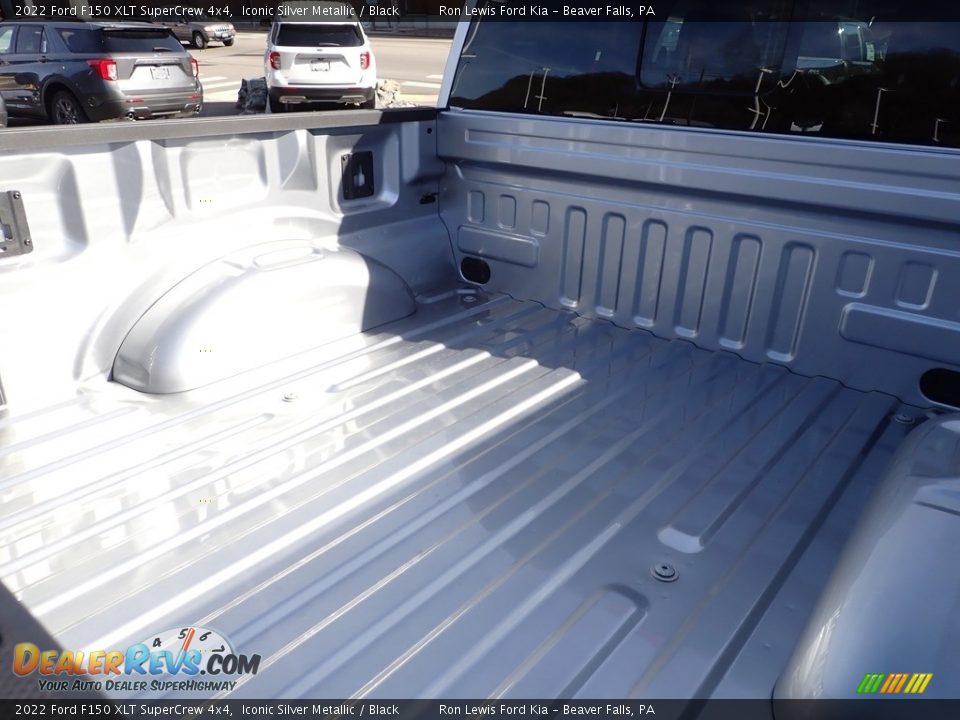 2022 Ford F150 XLT SuperCrew 4x4 Iconic Silver Metallic / Black Photo #12