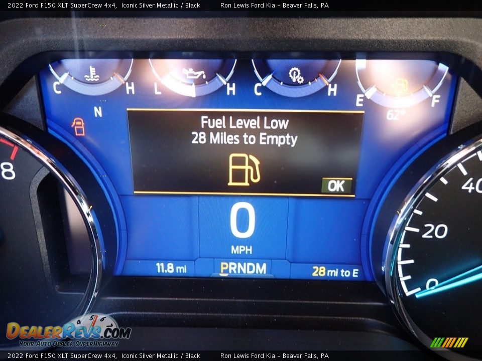 2022 Ford F150 XLT SuperCrew 4x4 Iconic Silver Metallic / Black Photo #17