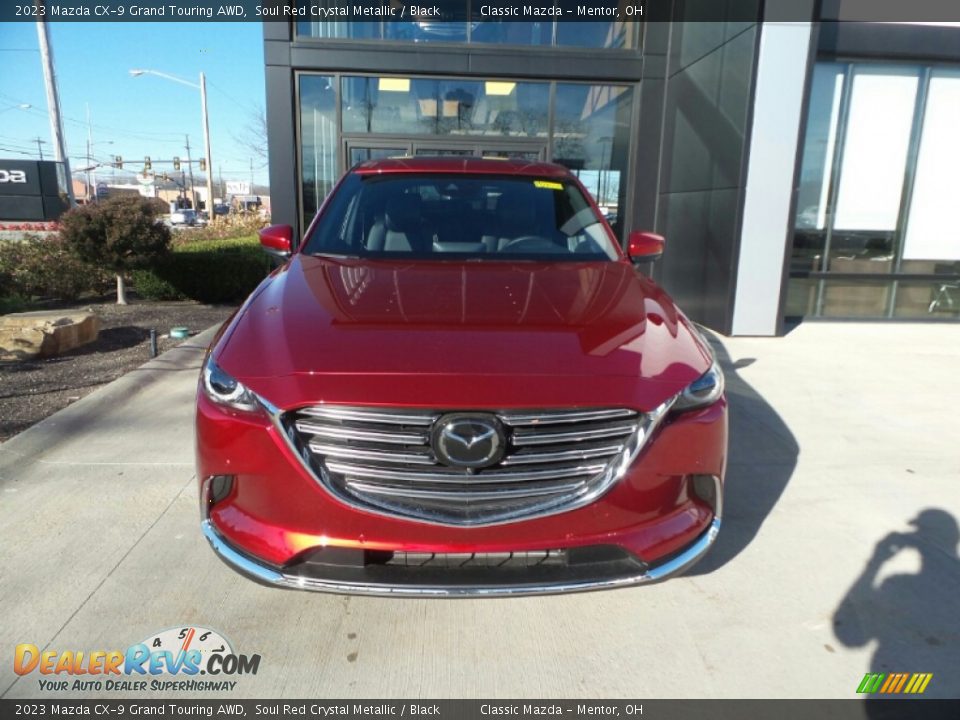 2023 Mazda CX-9 Grand Touring AWD Soul Red Crystal Metallic / Black Photo #2