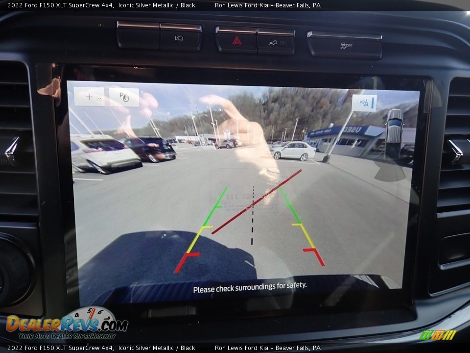 2022 Ford F150 XLT SuperCrew 4x4 Iconic Silver Metallic / Black Photo #19