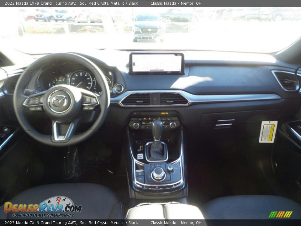 2023 Mazda CX-9 Grand Touring AWD Soul Red Crystal Metallic / Black Photo #3