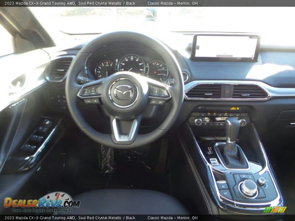2023 Mazda CX-9 Grand Touring AWD Soul Red Crystal Metallic / Black Photo #4