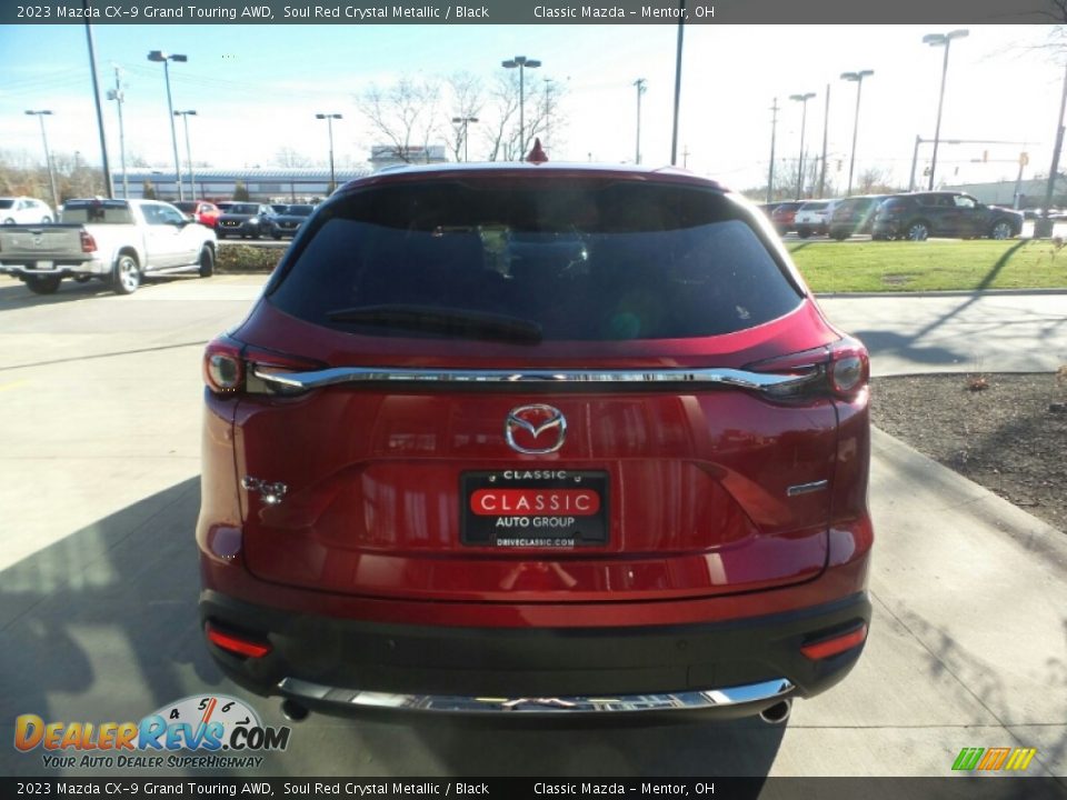 2023 Mazda CX-9 Grand Touring AWD Soul Red Crystal Metallic / Black Photo #5