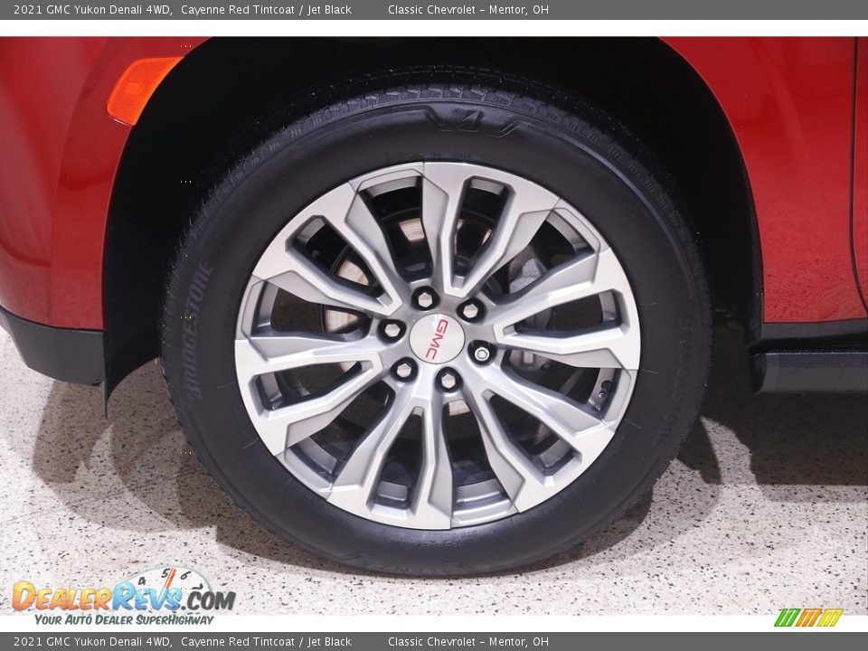 2021 GMC Yukon Denali 4WD Cayenne Red Tintcoat / Jet Black Photo #24