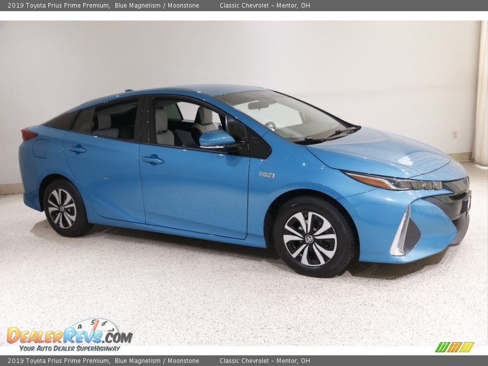 Blue Magnetism 2019 Toyota Prius Prime Premium Photo #1