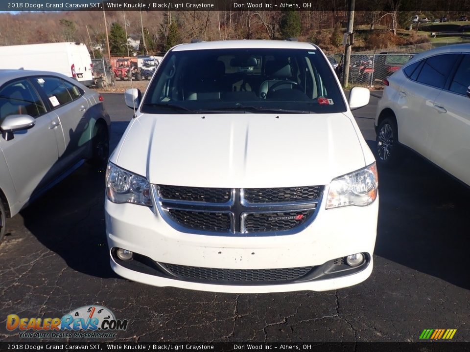 2018 Dodge Grand Caravan SXT White Knuckle / Black/Light Graystone Photo #3