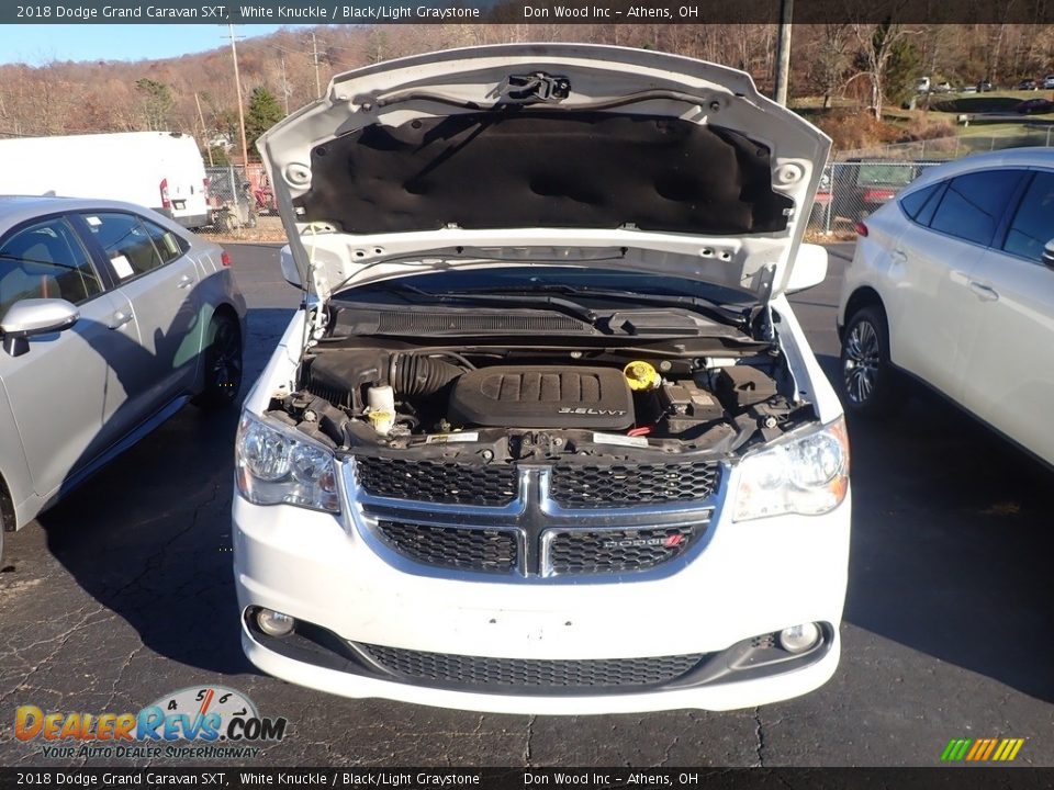 2018 Dodge Grand Caravan SXT White Knuckle / Black/Light Graystone Photo #4