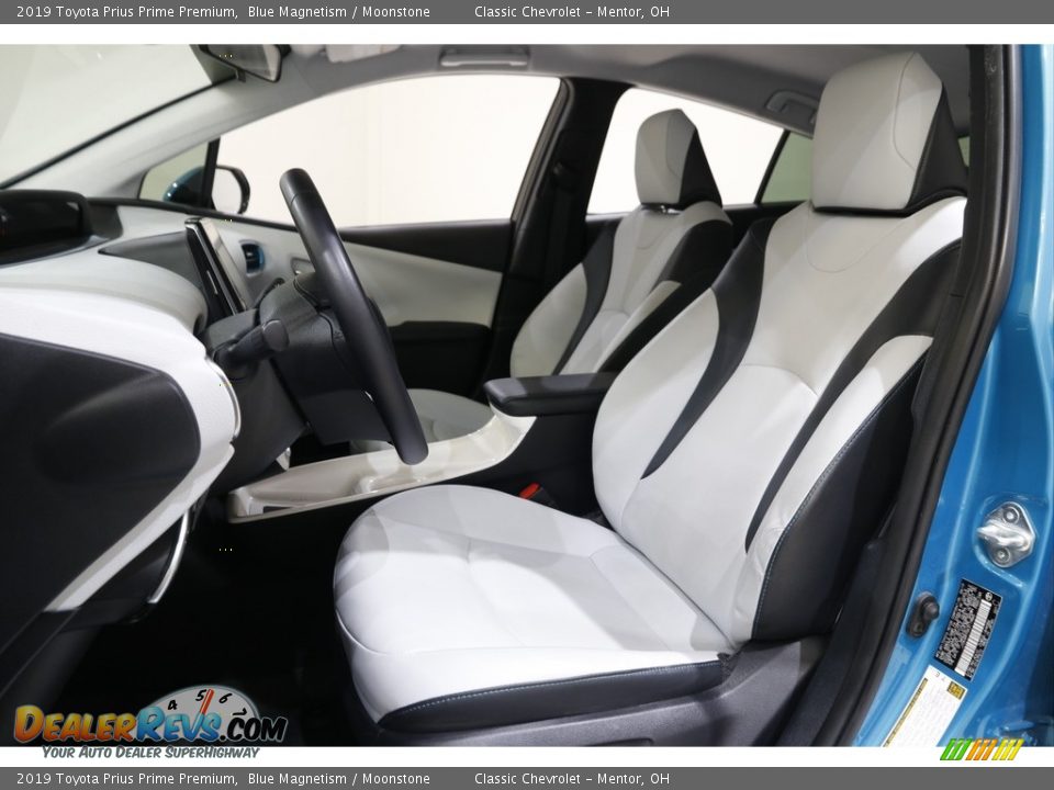 Moonstone Interior - 2019 Toyota Prius Prime Premium Photo #5