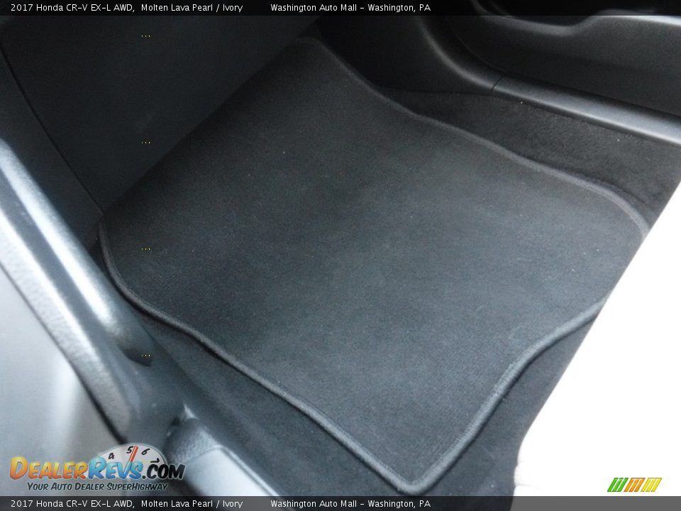 2017 Honda CR-V EX-L AWD Molten Lava Pearl / Ivory Photo #30