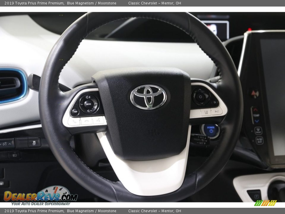 2019 Toyota Prius Prime Premium Steering Wheel Photo #7
