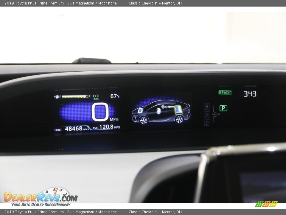 2019 Toyota Prius Prime Premium Gauges Photo #8