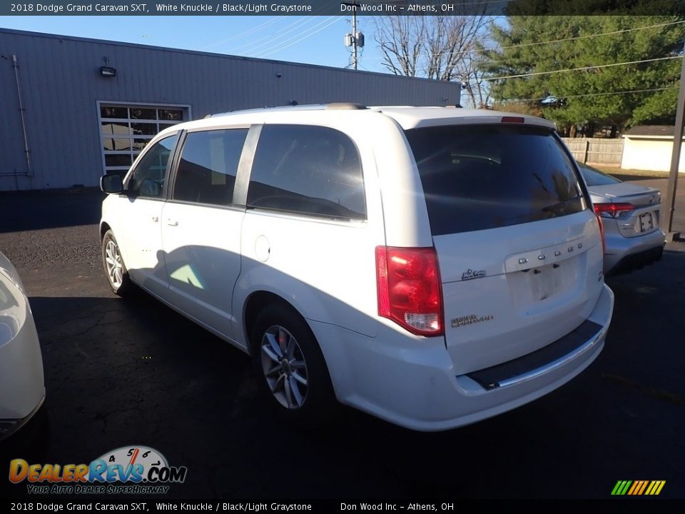 2018 Dodge Grand Caravan SXT White Knuckle / Black/Light Graystone Photo #8