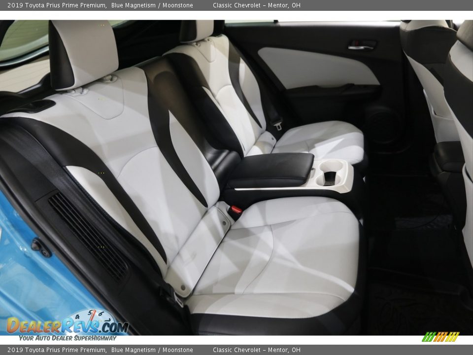 Rear Seat of 2019 Toyota Prius Prime Premium Photo #18