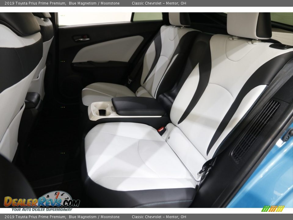 Rear Seat of 2019 Toyota Prius Prime Premium Photo #19