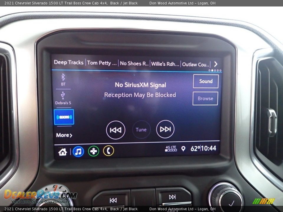2021 Chevrolet Silverado 1500 LT Trail Boss Crew Cab 4x4 Black / Jet Black Photo #2