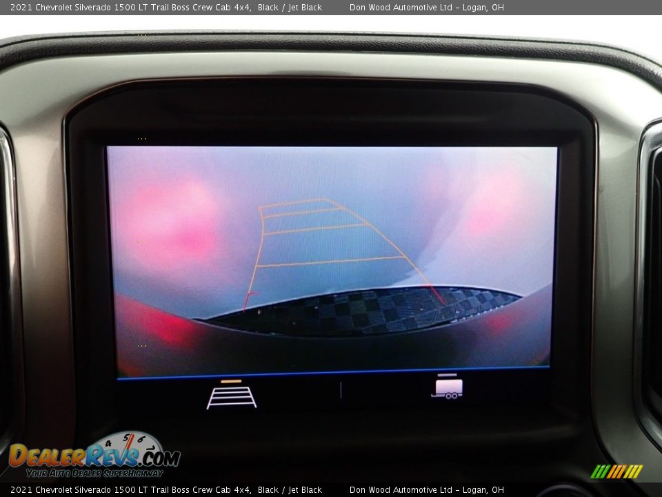 2021 Chevrolet Silverado 1500 LT Trail Boss Crew Cab 4x4 Black / Jet Black Photo #3